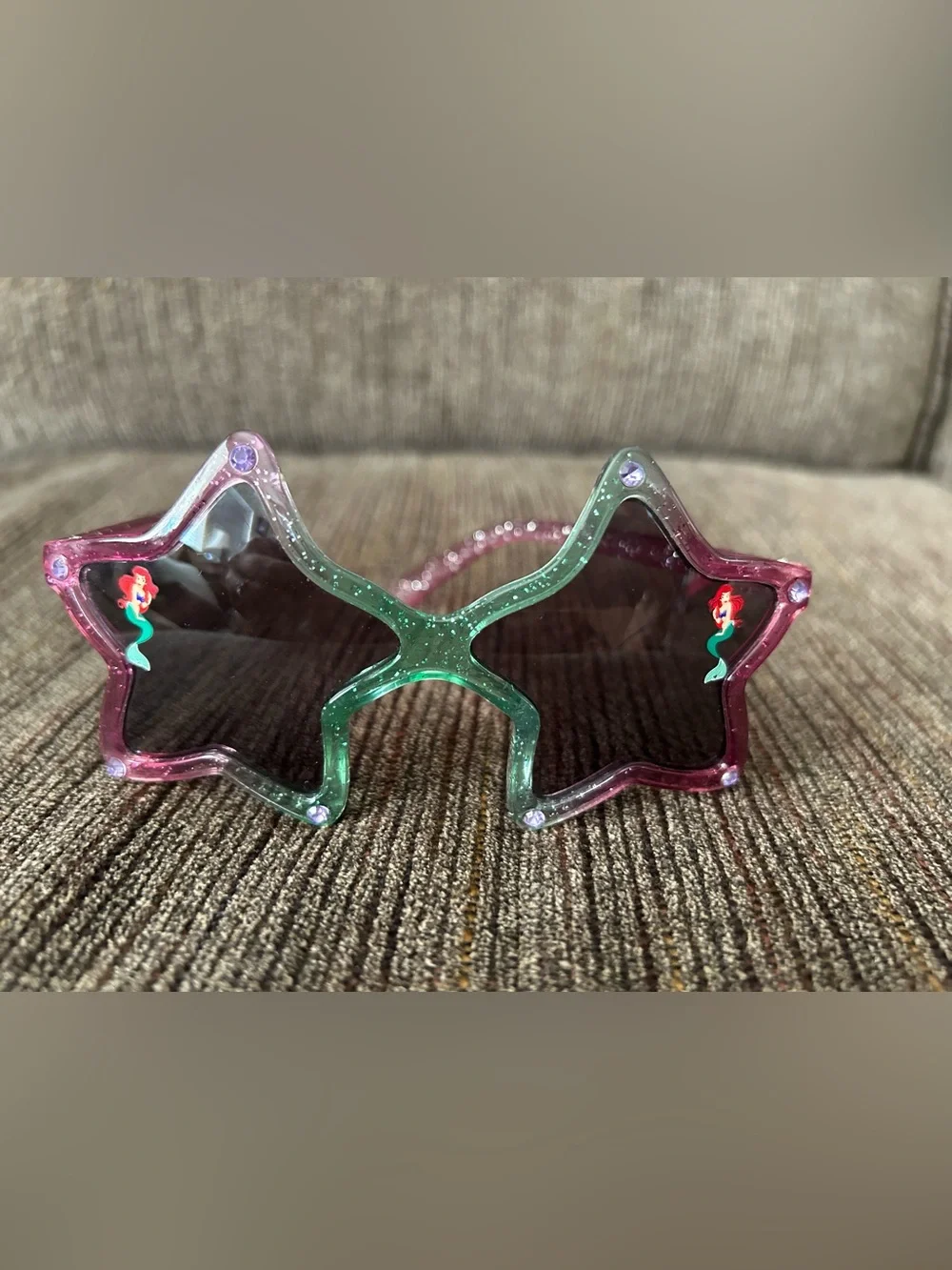Lot of 4 Toddler Girls Disney Store sunglasses Ariel, Frozen Fever, Minnie Mouse